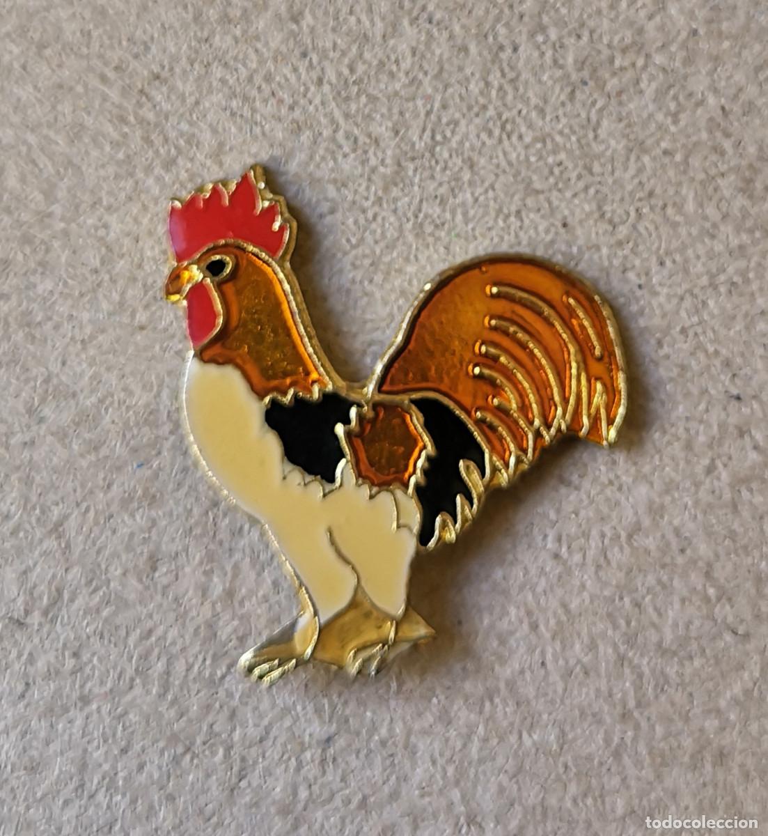 Pins de colecci&oacute;n: PIN ANIMALES. GALLO. - Foto 1