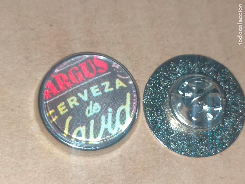 Pins de colecci&oacute;n: PIN REDONDO METAL - publicidad - CERVEZA ARGUS