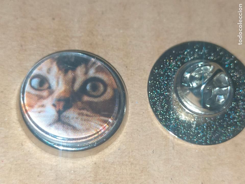Pins de colecci&oacute;n: PIN REDONDO METAL - publicidad - FELINO GATO