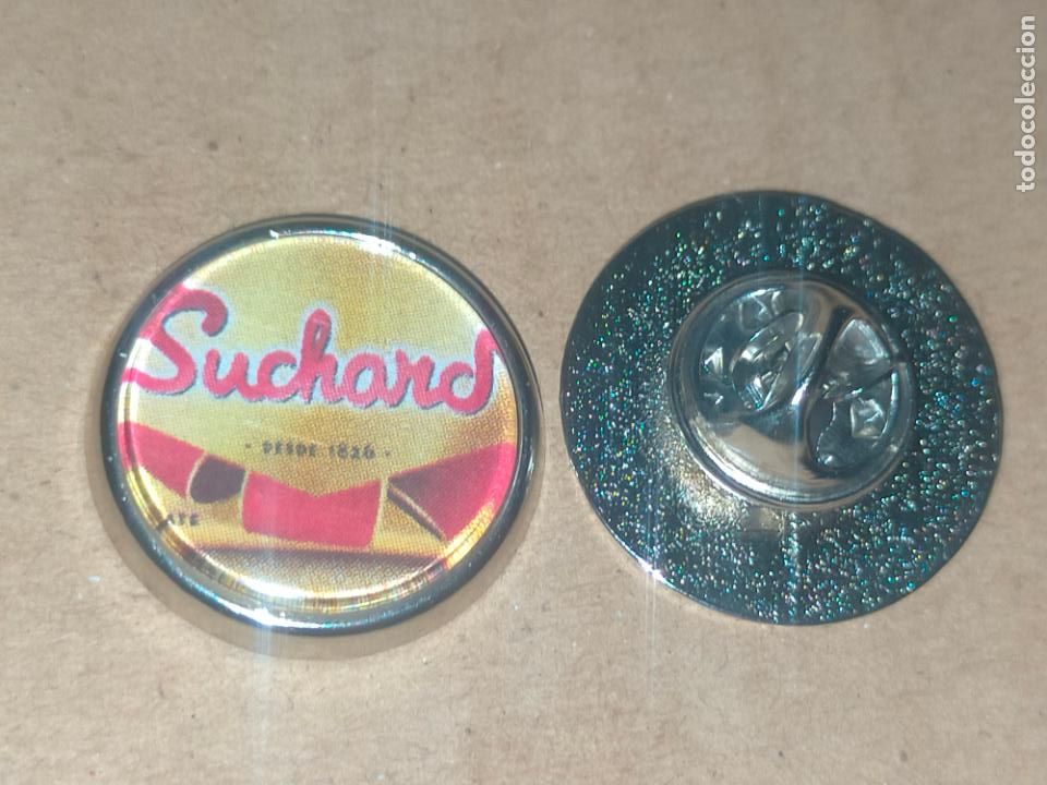 Pins de cole&ccedil;&atilde;o: PIN REDONDO METAL - publicidad - TURRONES SUCHARD