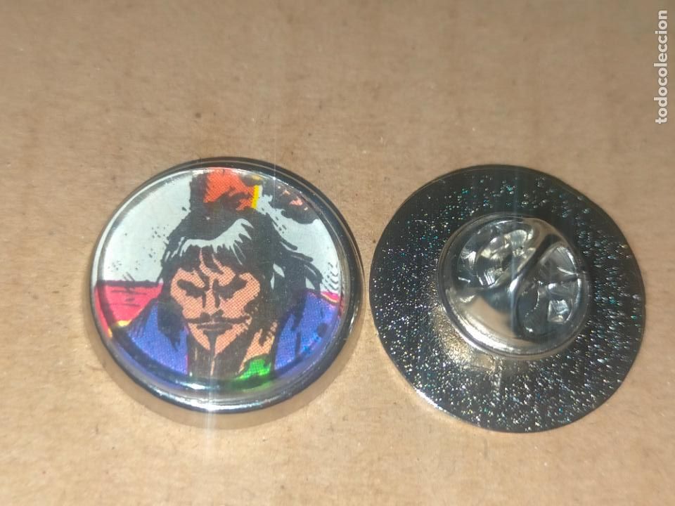 Pins de cole&ccedil;&atilde;o: pin redondo metal - comic CONAN