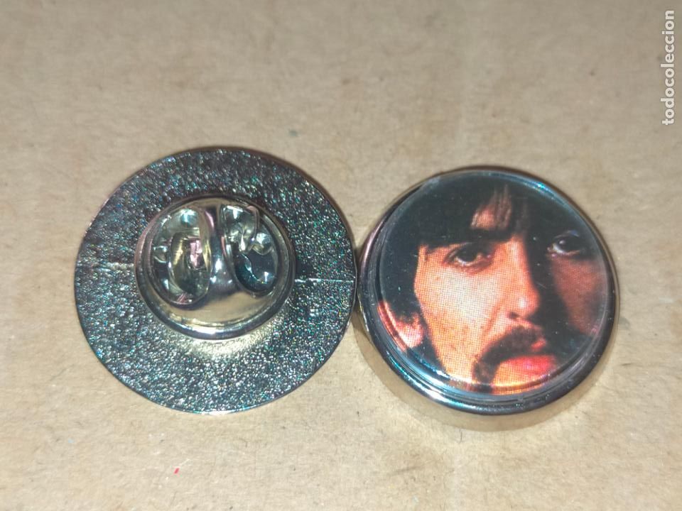 Pins de colecci&oacute;n: PIN REDONDO METAL - grupo musical the beatles -