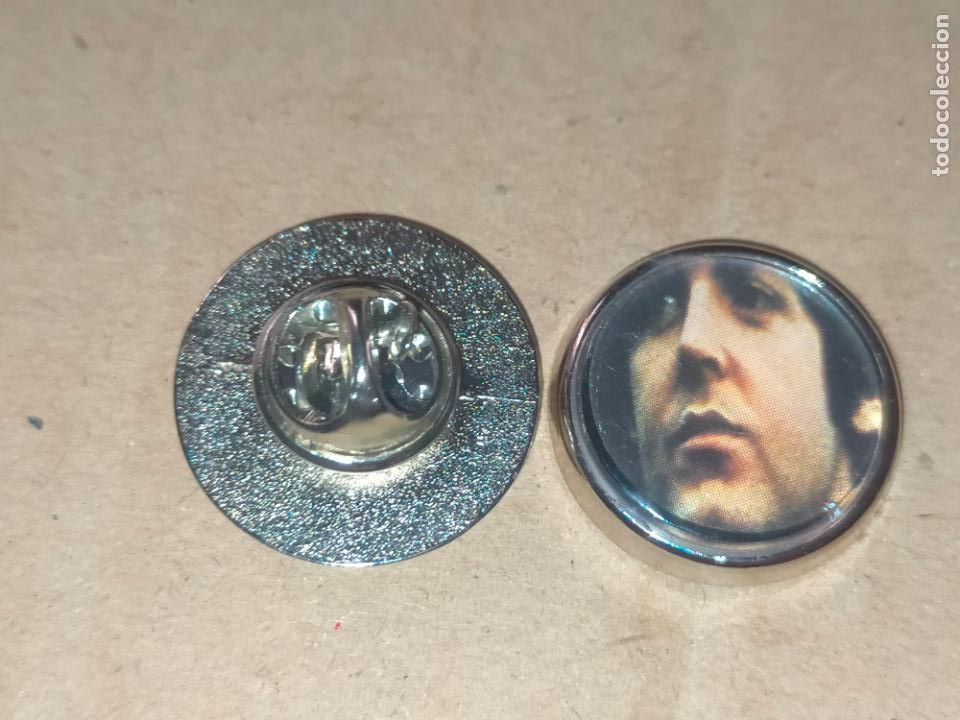 Pins de colecci&oacute;n: PIN REDONDO METAL - grupo musical the beatles -