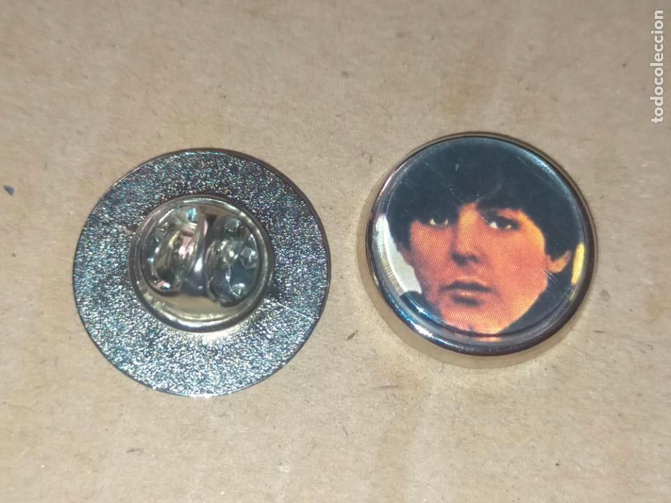 Pins de colecci&oacute;n: PIN REDONDO METAL - grupo musical the beatles -
