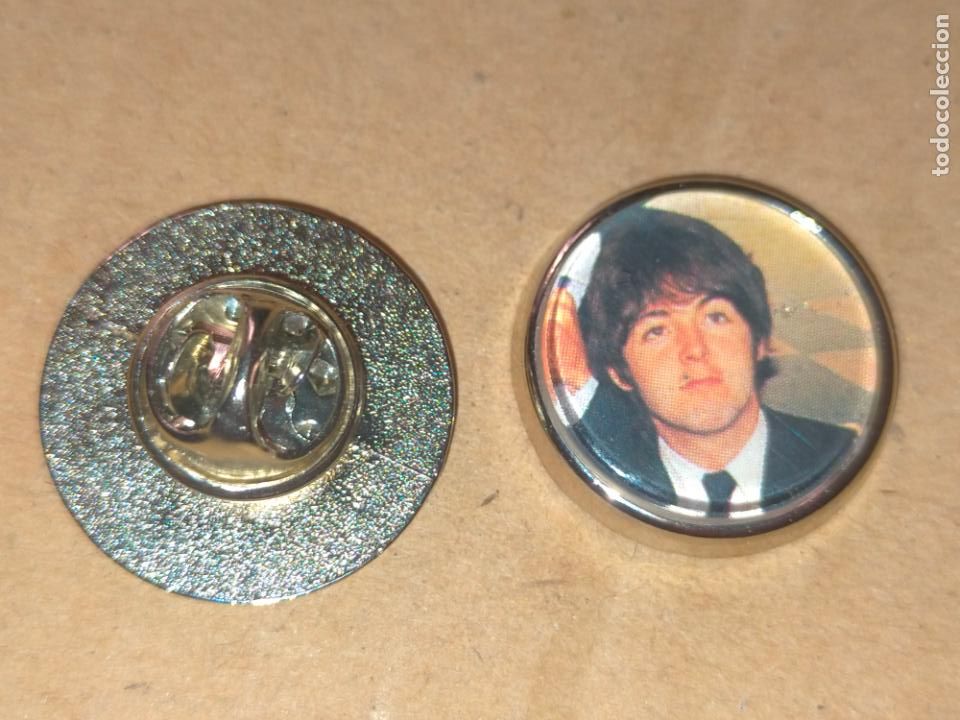 Pins de colecci&oacute;n: PIN REDONDO METAL - grupo musical the beatles -
