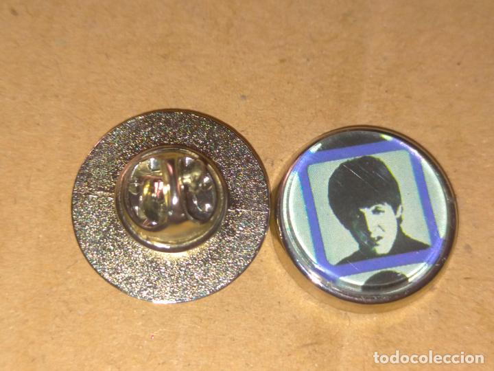 Pins de colecci&oacute;n: PIN REDONDO METAL - grupo musical the beatles -