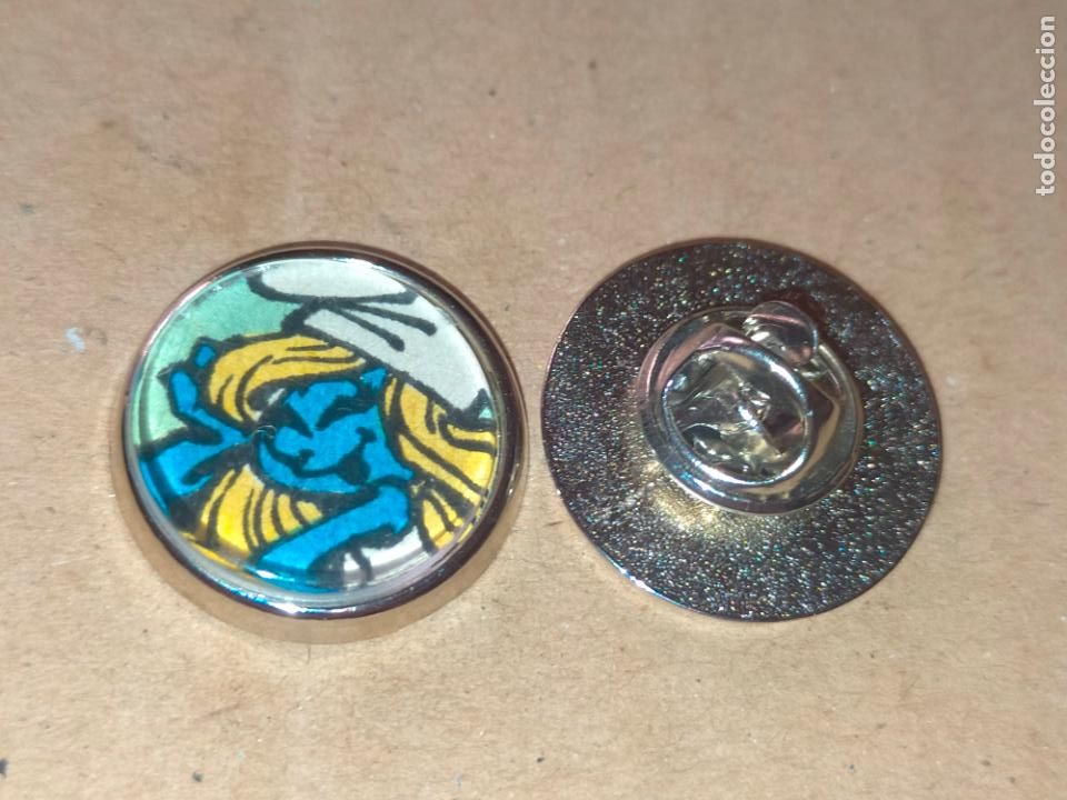 Pins de colecci&oacute;n: PIN REDONDO METAL - dibujos animados COMIC - LOS PITUFOS
