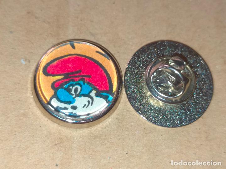 Pins de colecci&oacute;n: PIN REDONDO METAL - dibujos animados COMIC - LOS PITUFOS