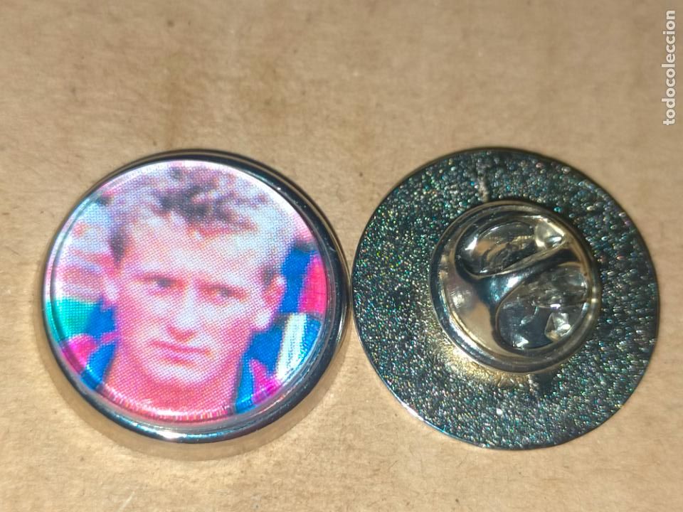 Sammlung von Pins: PIN REDONDO METAL - EQUIPO CLUB DE FUTBOL CLUB BARCELONA JUGADOR ALINEACION ...