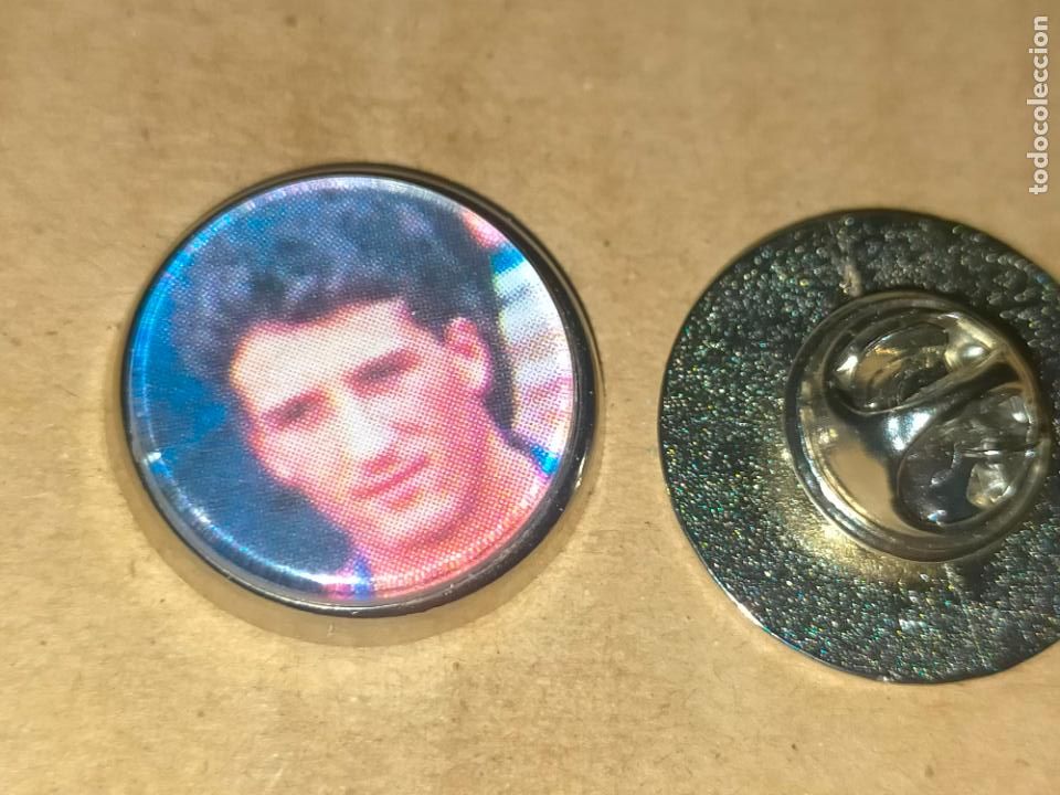 Collection pins: PIN REDONDO METAL - EQUIPO CLUB DE FUTBOL CLUB BARCELONA JUGADOR ALINEACION ...