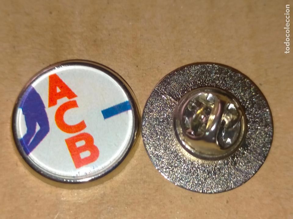 Pin's de collection: PIN REDONDO METAL - BASKET BALONCESTO