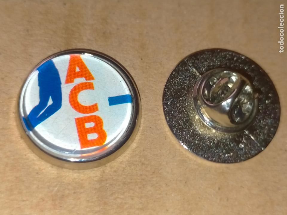 Collection pins: PIN REDONDO METAL - BASKET BALONCESTO