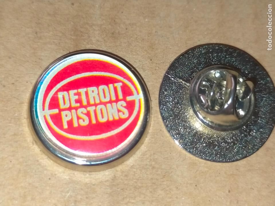 Collection pins: PIN REDONDO METAL - BASKET BALONCESTO