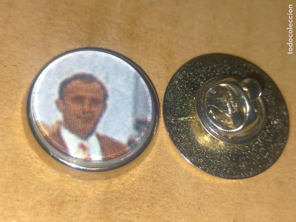 Pin's de collection: PIN REDONDO METAL - FUTBOL JUGADOR DEL EQUIPO FUTBOL REAL MADRID DI STEFANO