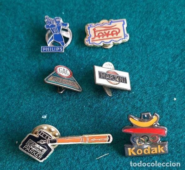 Pins de colecci&oacute;n: pin antiguos (paya - philips - martini - parker)