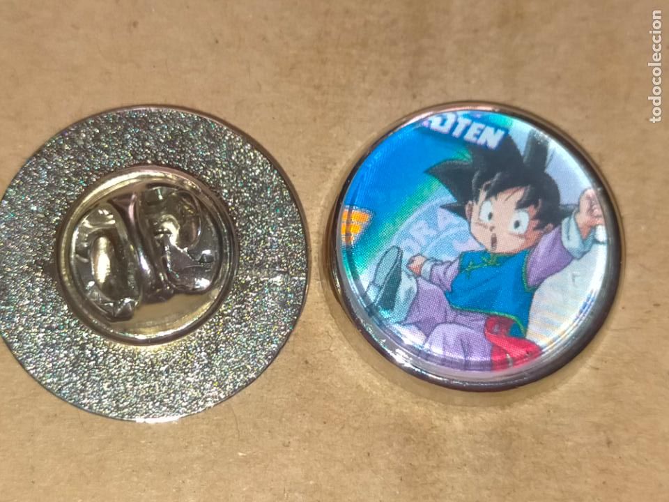Pins de cole&ccedil;&atilde;o: pin redondo metal - dragon ball bola de dragon PERSONAJES