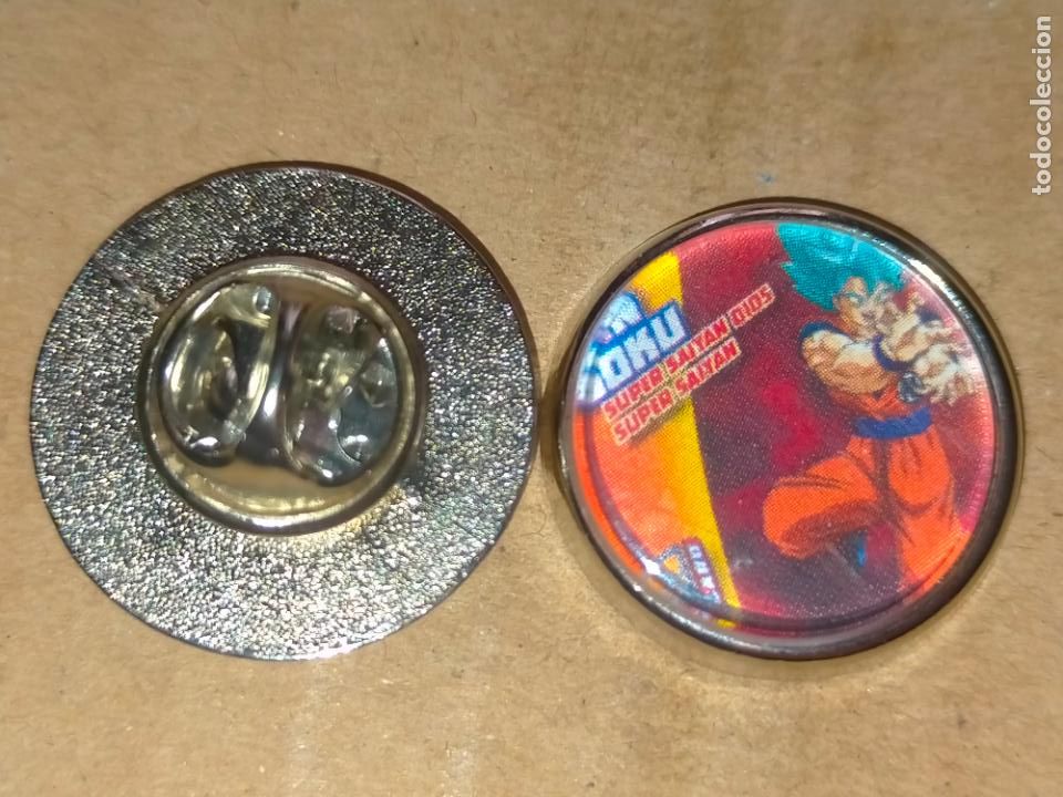 Pins de cole&ccedil;&atilde;o: pin redondo metal - dragon ball bola de dragon PERSONAJES