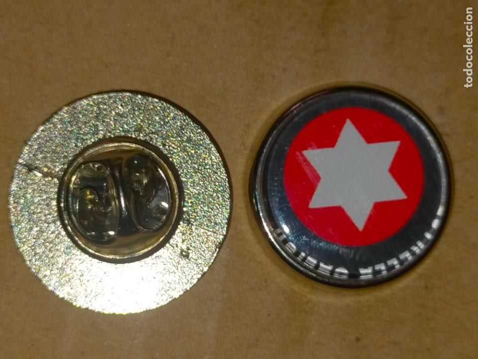 Pins de colecci&oacute;n: pin redondo metal - CERVEZA estrella galicia