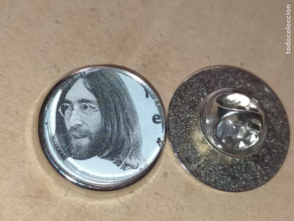 Sammlung von Pins: pin redondo metal - cantante the beatles