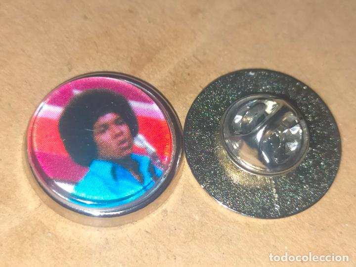 Pins de colecci&oacute;n: pin redondo metal - musica - cantante - grupo - the los jackson five