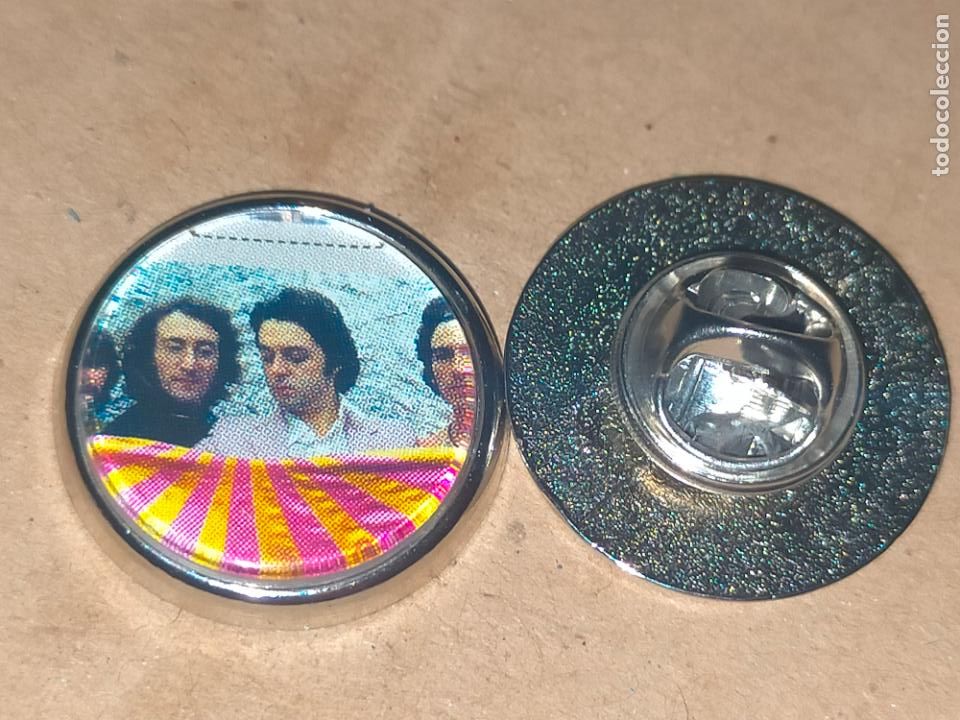 Pins de colecci&oacute;n: pin redondo metal - m&uacute;sica cantante the Beatles