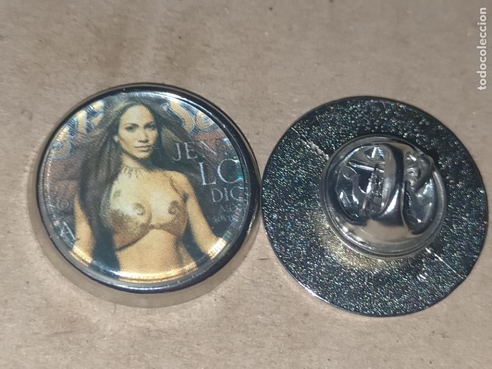 Sammlung von Pins: pin redondo metal - musica cantante grupo - Jennifer lopez