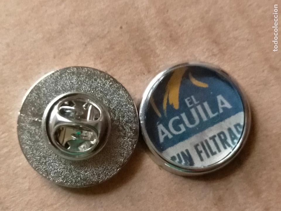 Pins de cole&ccedil;&atilde;o: PIN REDONDO METAL - cerveza el &aacute;guila