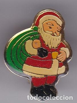 Pins de colecci&oacute;n: ANTIGUA INSIGNIA IMPERDIBLE DE PAPA NOEL (NAVIDAD-CHRISTMAS)