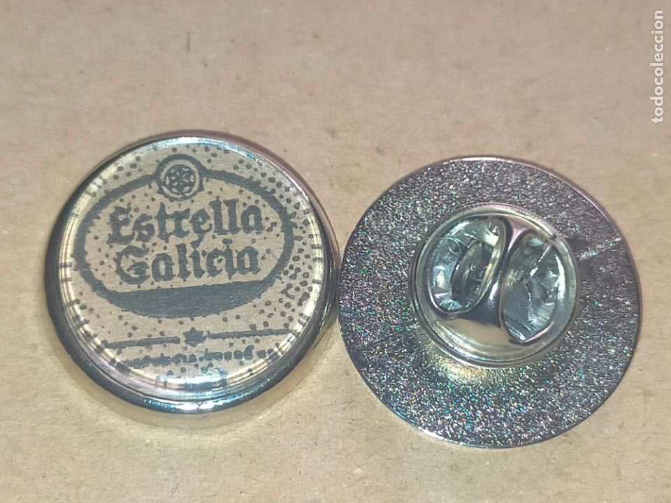 Pins de colecci&oacute;n: PIN REDONDO METAL - cerveza estrella galicia