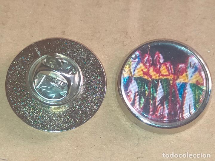 Pins de colecci&oacute;n: pin redondo metal - carnaval de cadiz