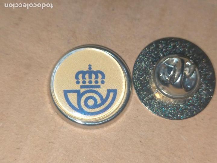 Collection pins: PIN REDONDO METAL - escudo Correos y tel&eacute;grafos Espa&ntilde;a -