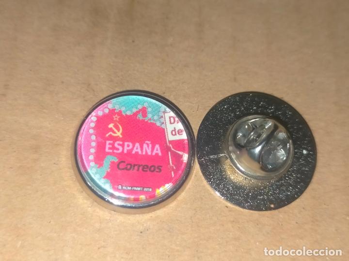 Collection pins: PIN REDONDO METAL - escudo Correos y tel&eacute;grafos Espa&ntilde;a -