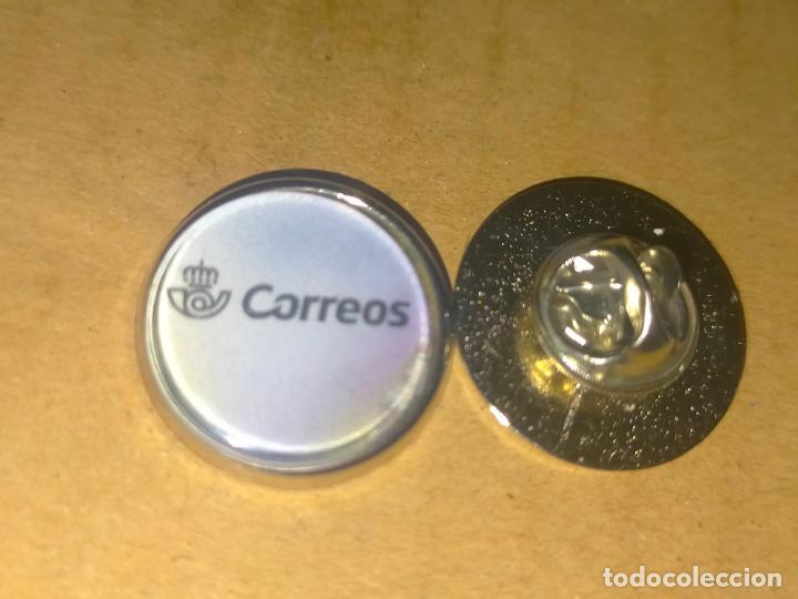 Collection pins: PIN REDONDO METAL - escudo Correos y tel&eacute;grafos Espa&ntilde;a -