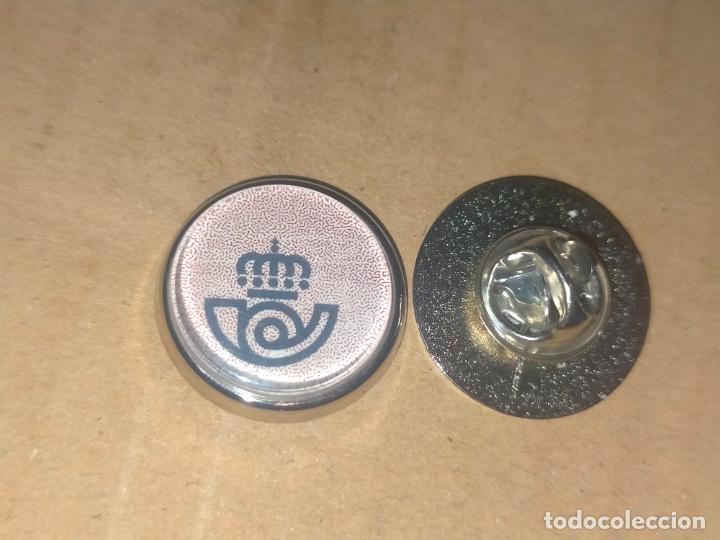 Collection pins: PIN REDONDO METAL - escudo Correos y tel&eacute;grafos Espa&ntilde;a -