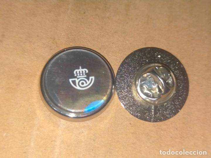 Collection pins: PIN REDONDO METAL - escudo Correos y tel&eacute;grafos Espa&ntilde;a -