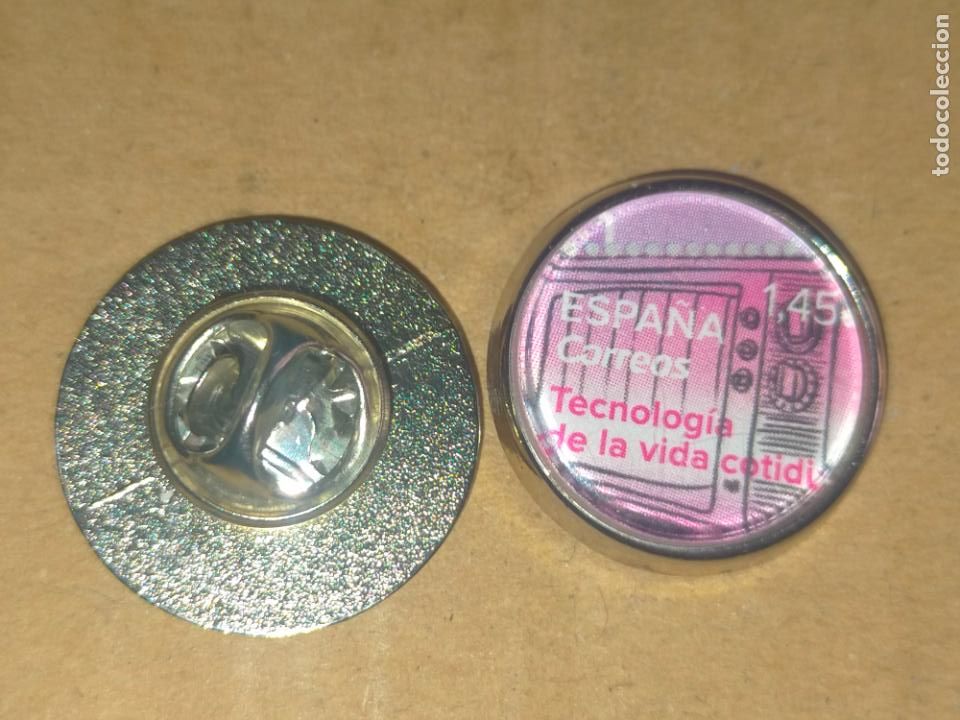 Pins de colecci&oacute;n: PIN REDONDO METAL - escudo Correos y tel&eacute;grafos Espa&ntilde;a -