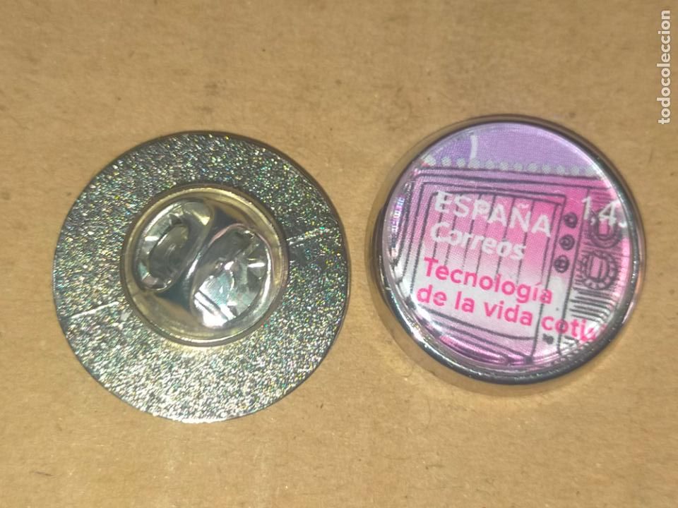 Pins de colecci&oacute;n: PIN REDONDO METAL - escudo Correos y tel&eacute;grafos Espa&ntilde;a -