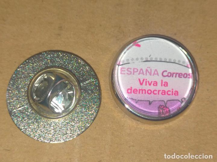 Pins de colecci&oacute;n: PIN REDONDO METAL - escudo Correos y tel&eacute;grafos Espa&ntilde;a -