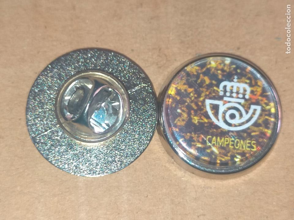 Pins de colecci&oacute;n: PIN REDONDO METAL - escudo Correos y tel&eacute;grafos Espa&ntilde;a -