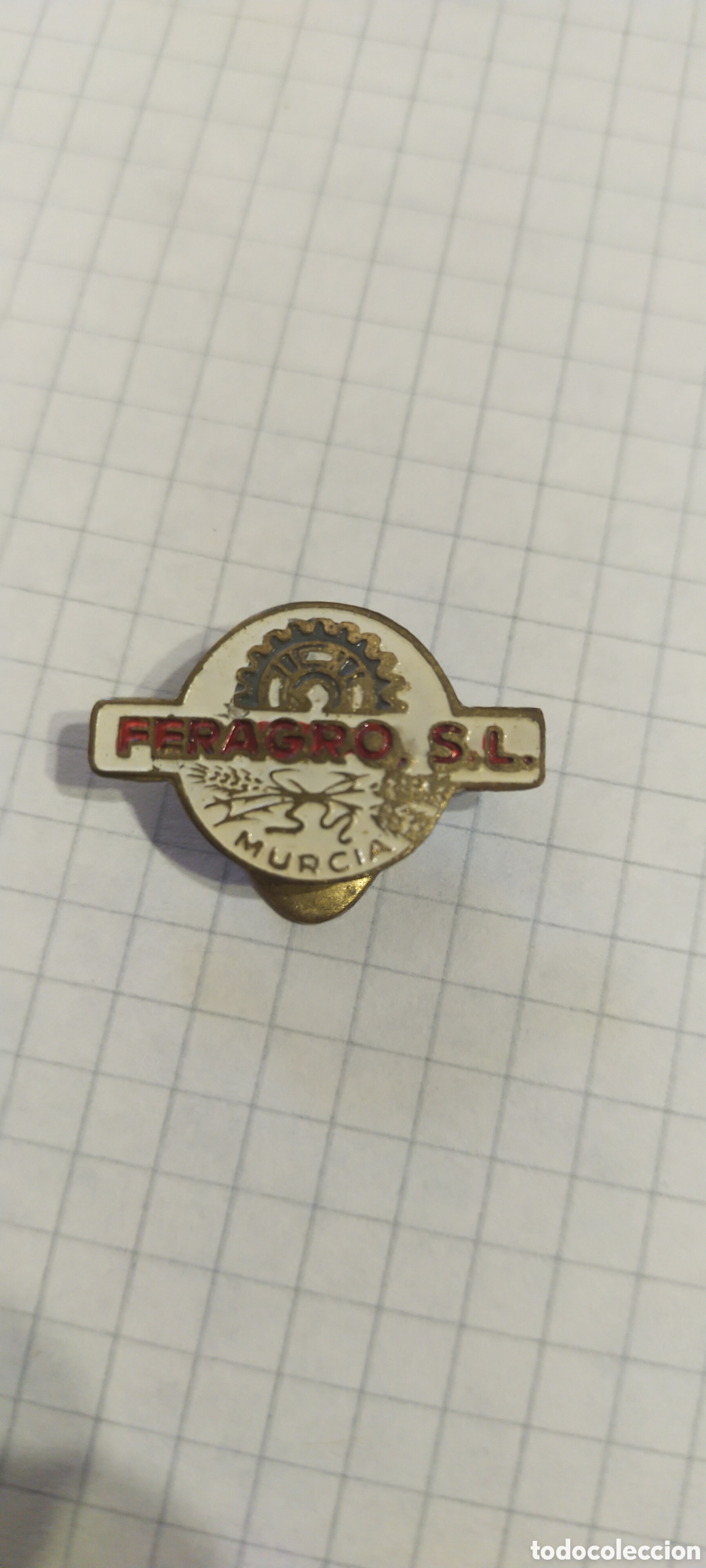 Pins de colecci&oacute;n: Pin feragro SL Murcia