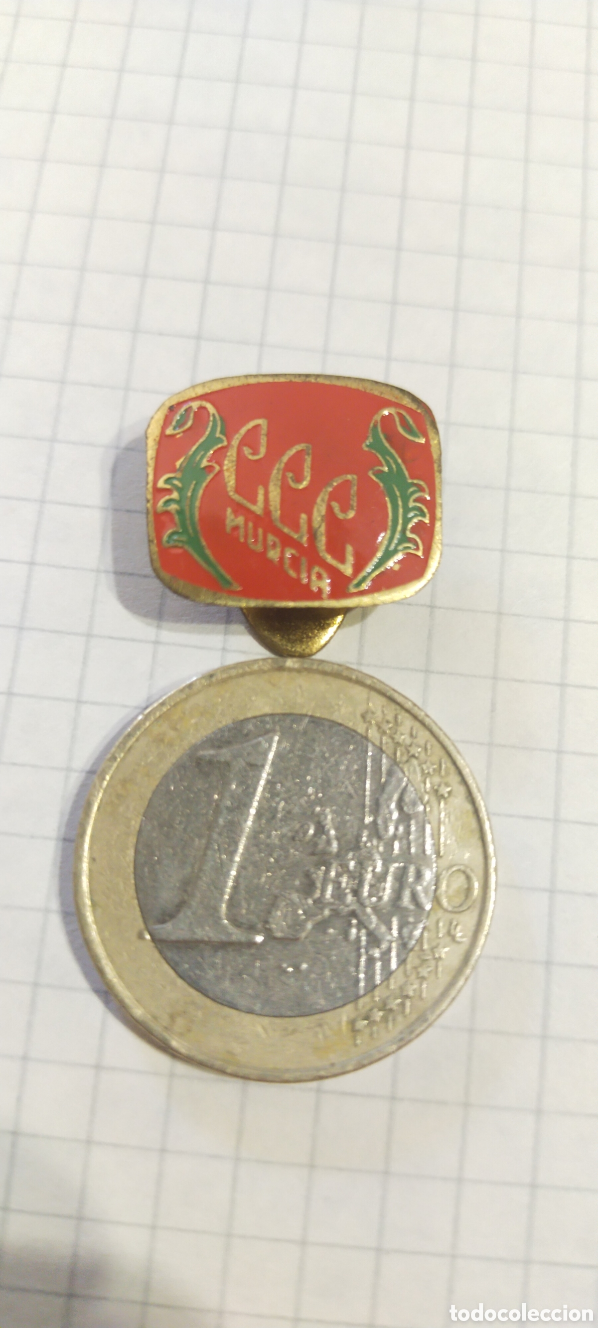 Pins de colecci&oacute;n: Pin CCC Murcia - Foto 1