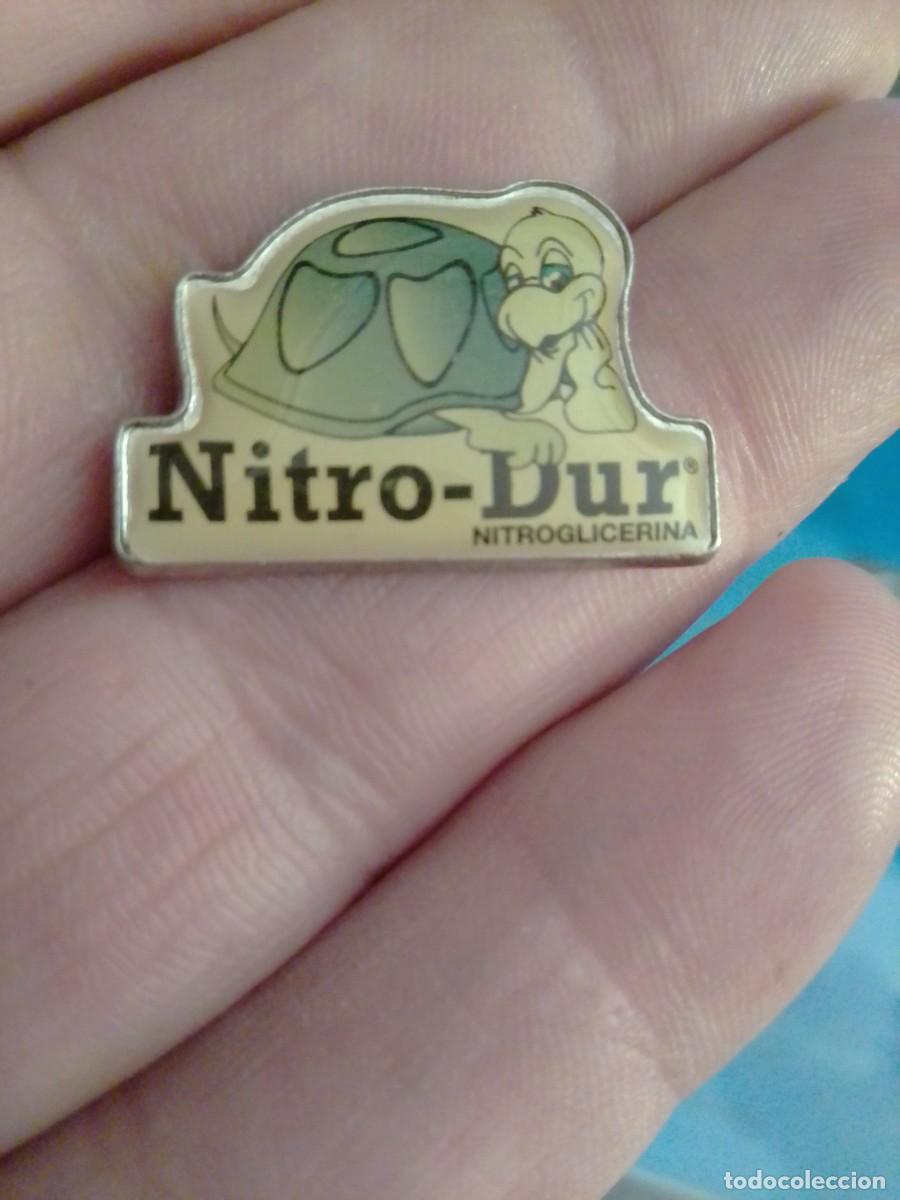 Pins de colecci&oacute;n: PINS SANIDAD MEDICINA MEDICAMENTO FARMACIA NITRO DUR NITROGLICERINA