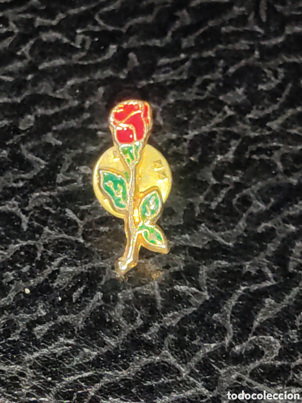 Pins de colecci&oacute;n: Pin rosa,flor. - Foto 3