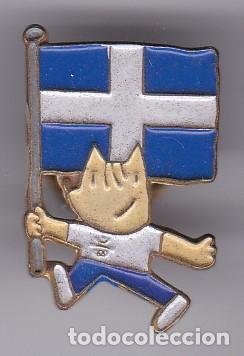 Pins de colecci&oacute;n: PIN DE COBI CON LA BANDERA DE ISLANDIA DE LAS OLIMPIADAS DE BARCELONA 92 (OLYMPIC GAMES)