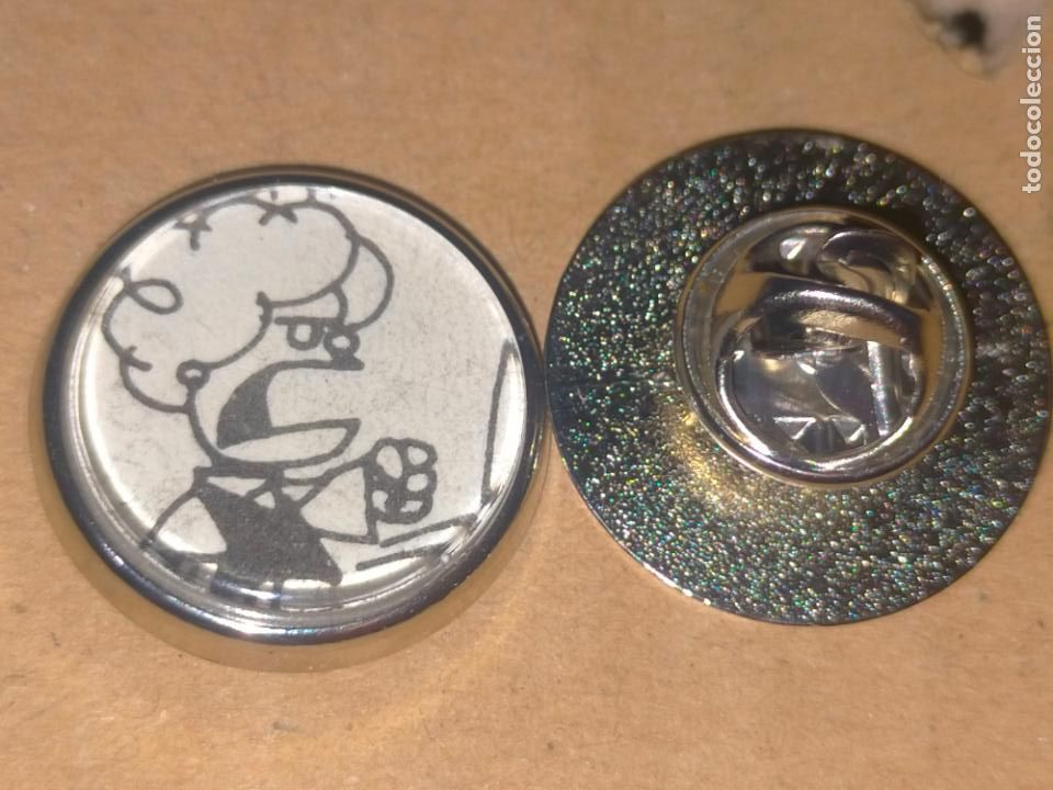Sammlung von Pins: pin redondo metal - COMIC PERSONAJE DE MAFALDA