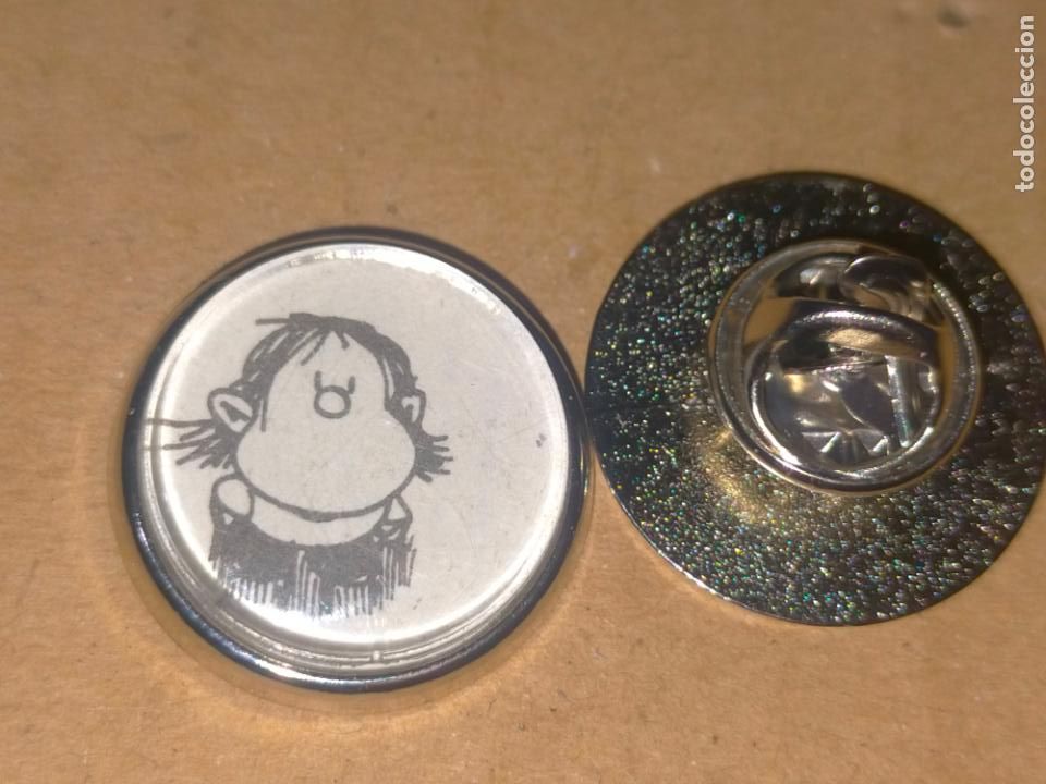 Sammlung von Pins: pin redondo metal - COMIC PERSONAJE DE MAFALDA