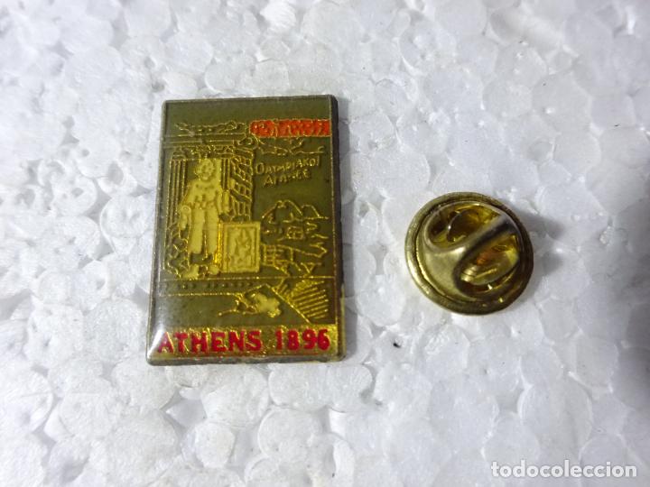 Pins e Spille di collezione: PIN DE DEPORTES. JUEGOS OL&Iacute;MPICOS CARTEL ATENAS 1896