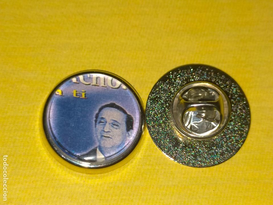 Pins de cole&ccedil;&atilde;o: pin redondo metal - musica cantante grupo - FLAMENCO - LOS PANCHOS