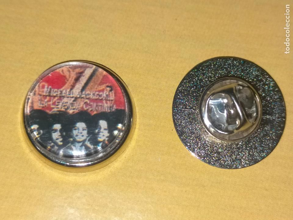 Pins de cole&ccedil;&atilde;o: PIN REDONDO METAL - MUSICA CANTANTE michael jackson