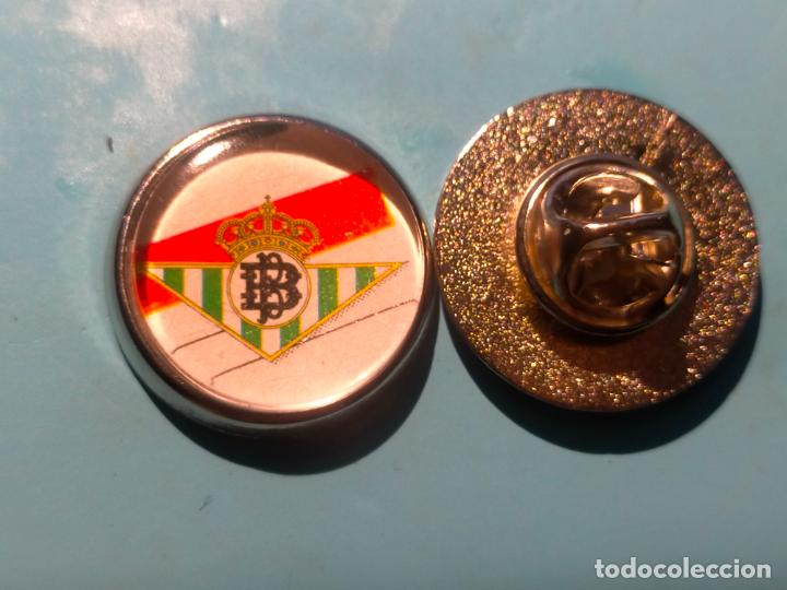 Pins e Spille di collezione: pin redondo metal - FUTBOL REAL BETIS BALOMPIE - ESCUDO CLUB